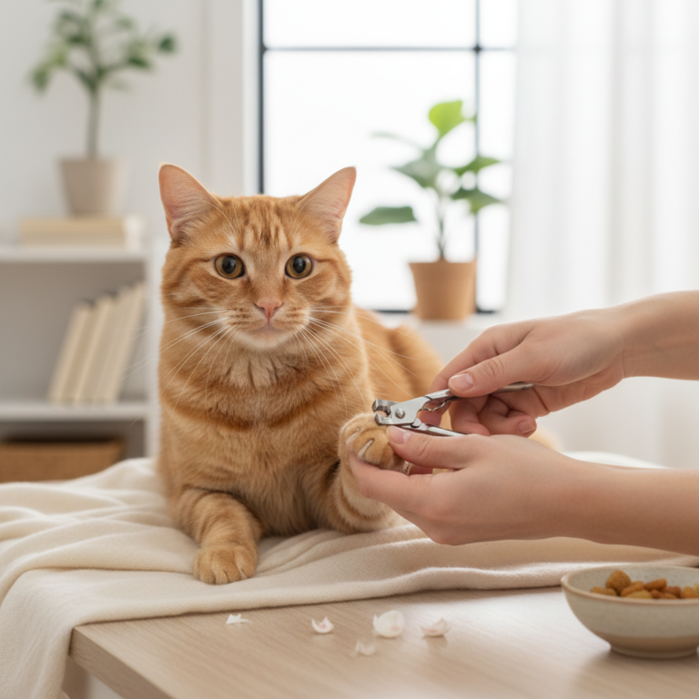 Kačių nagų kirpimas: išsamus vadovas ir dažniausios klaidos