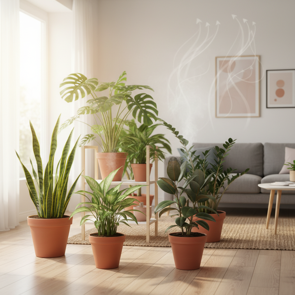 Kambariniai augalai valantys orą: geriau nei prietaisai