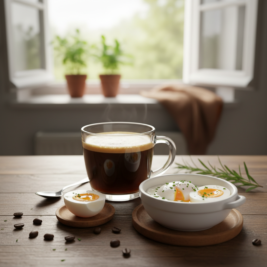 Kiaušiniai su kava: nauda, receptai ir energijos šaltinis