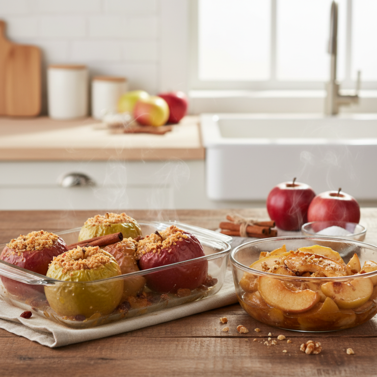 Kepti Obuoliai Orkaitėje ir Mikrobangėje: Tobuli Receptai