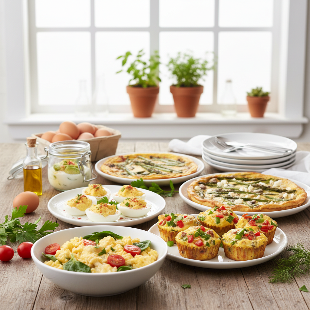 Sveiki ir skanūs kiaušinių receptai diabetikams