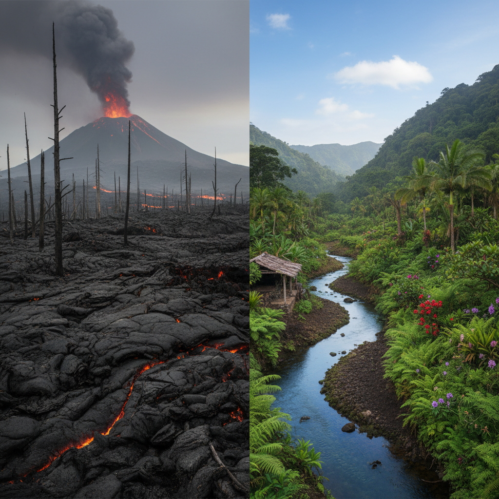Ugnikalnių Išsiveržimų Poveikis