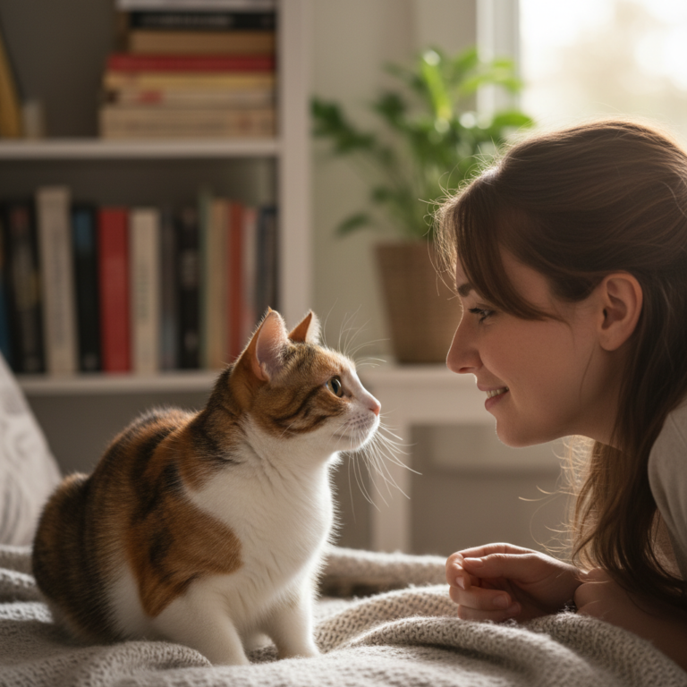 Kodėl katės žiūri į žmogaus akis? Elgesio ir ryšio paslaptys