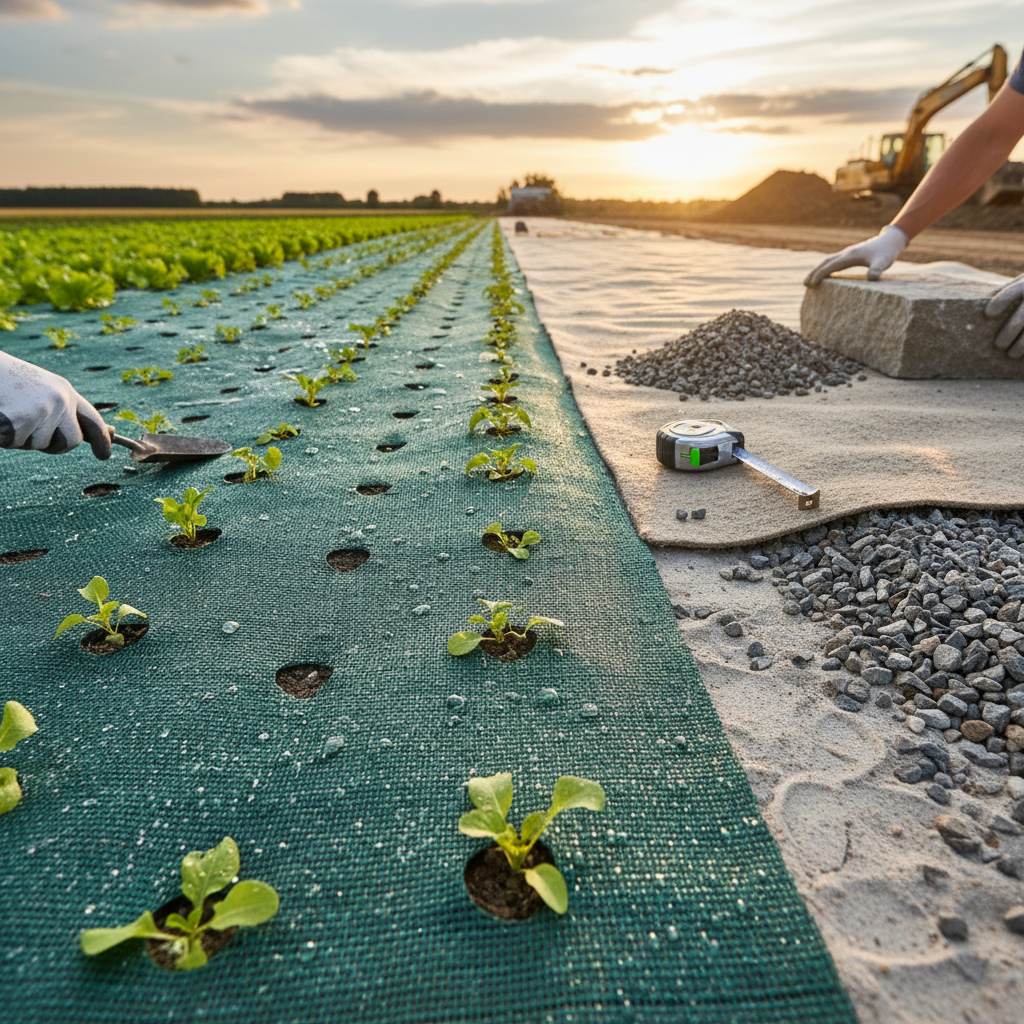 Agrotekstilė vs Geotekstilė: Kuo Skiriasi ir Kurią Rinktis?
