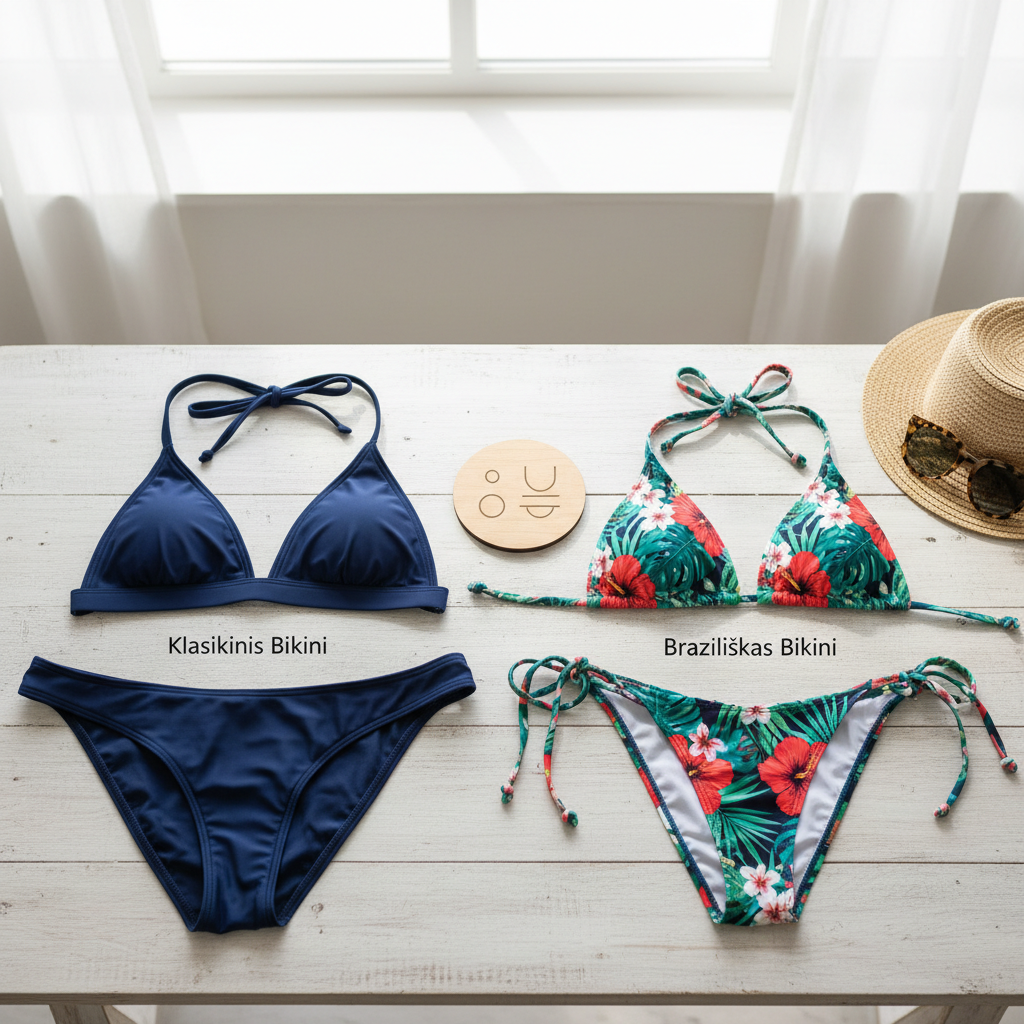Klasikinis Bikini vs. Braziliškas Bikini: Ką Rinktis?
