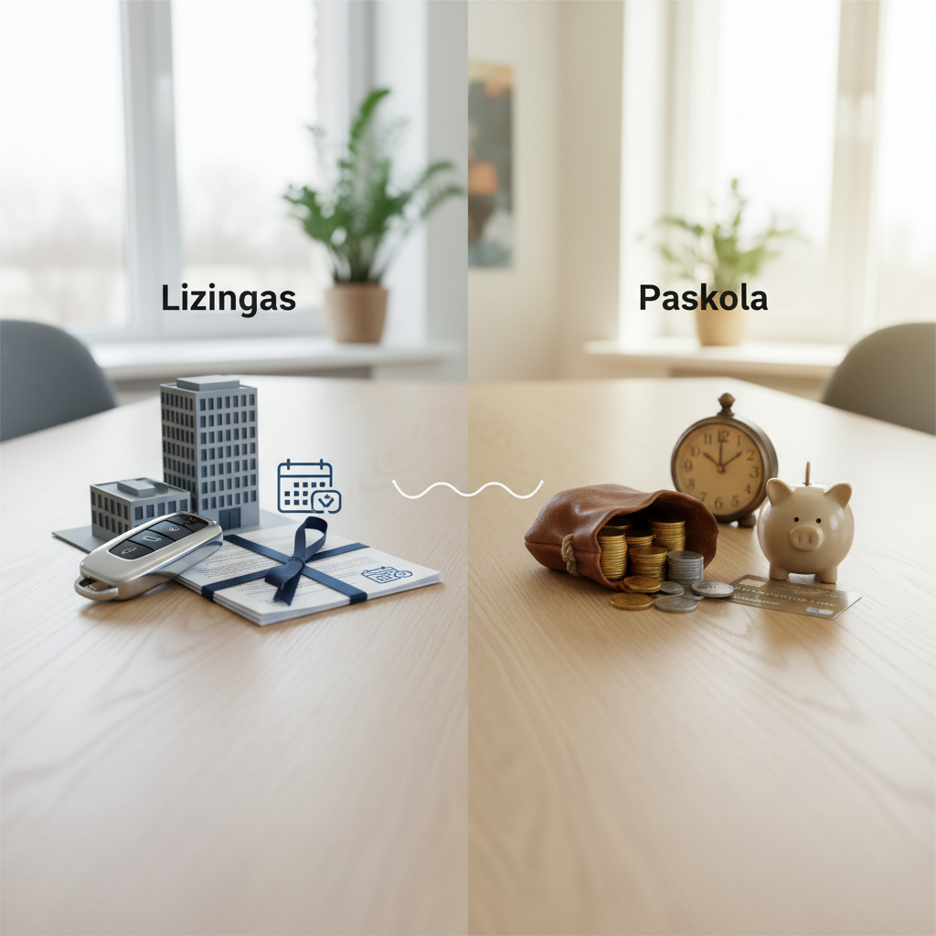 Lizingas vs. Paskola: Išsamus Vadovas ir Skirtumai