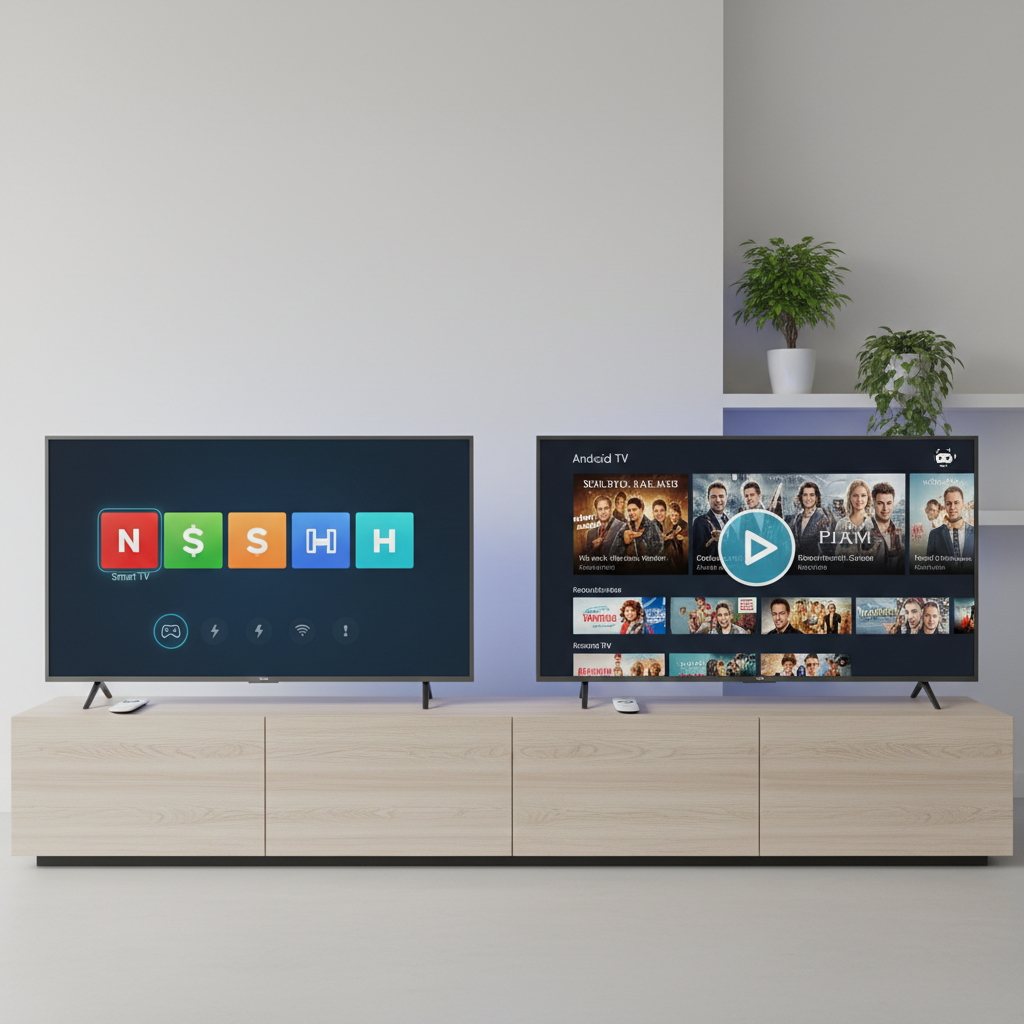 Smart TV vs. Android TV: Kuo Jos Skiriasi ir Ką Rinktis?