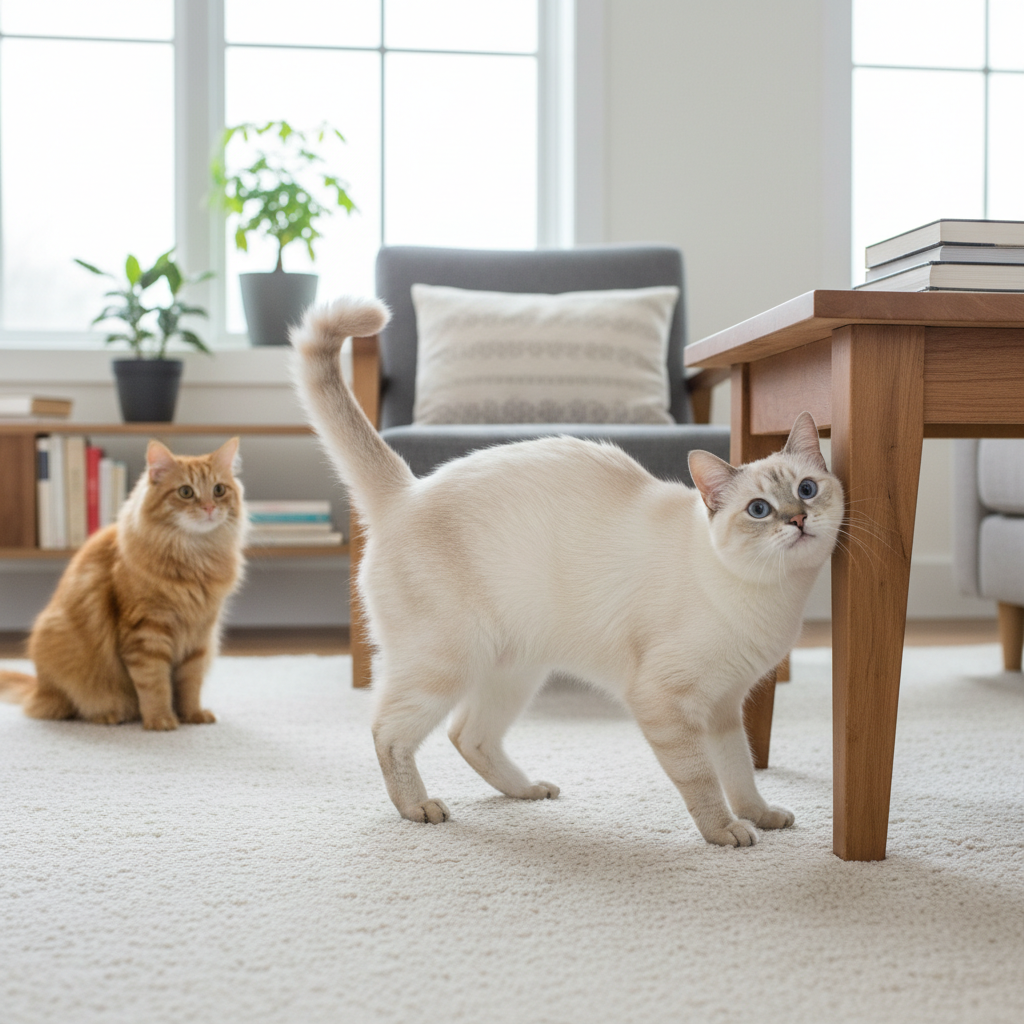 Kačių morčiaus simptomai: kaip atpažinti rujojančią katę?