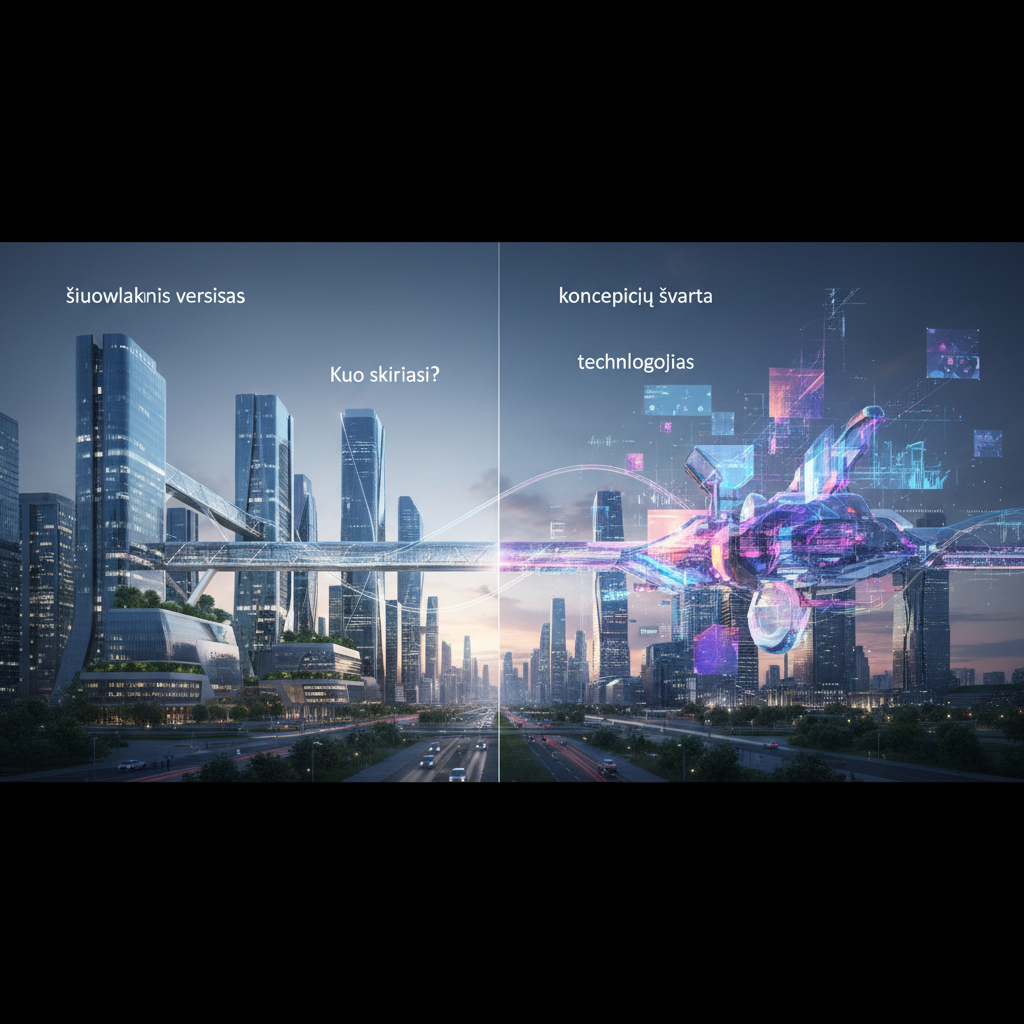 Koncepcijų svarba šiuolaikiniame versle ir technologijose