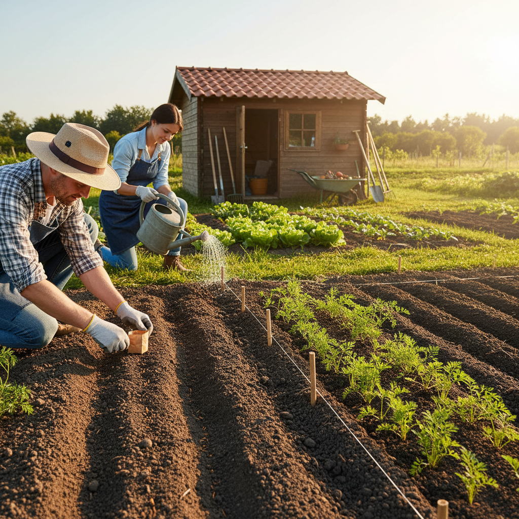 Morkų Sėjos Procesas ir Pradinė Priežiūra