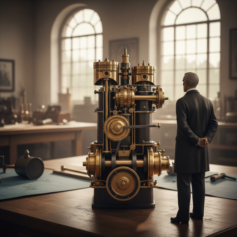 Dujinio variklio išradėjas: kas jis ir kaip tai pakeitė pasaulį?