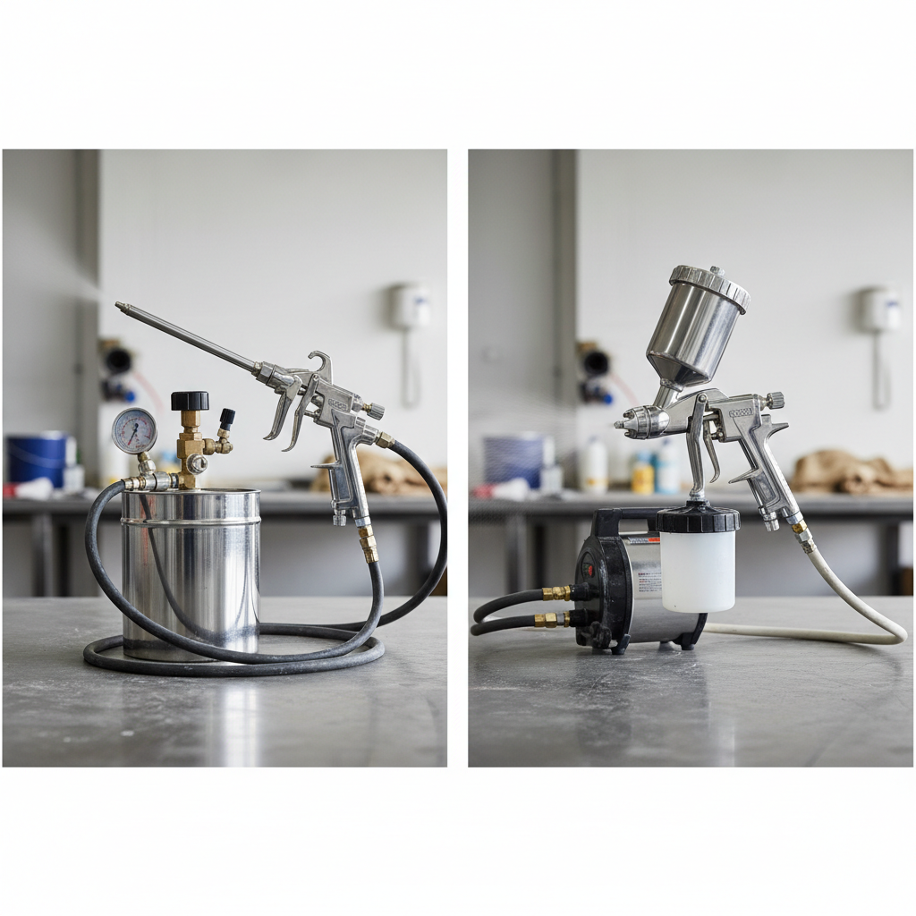 Aukšto ir Žemo Slėgio Pulverizatoriai: Išsamus Palyginimas