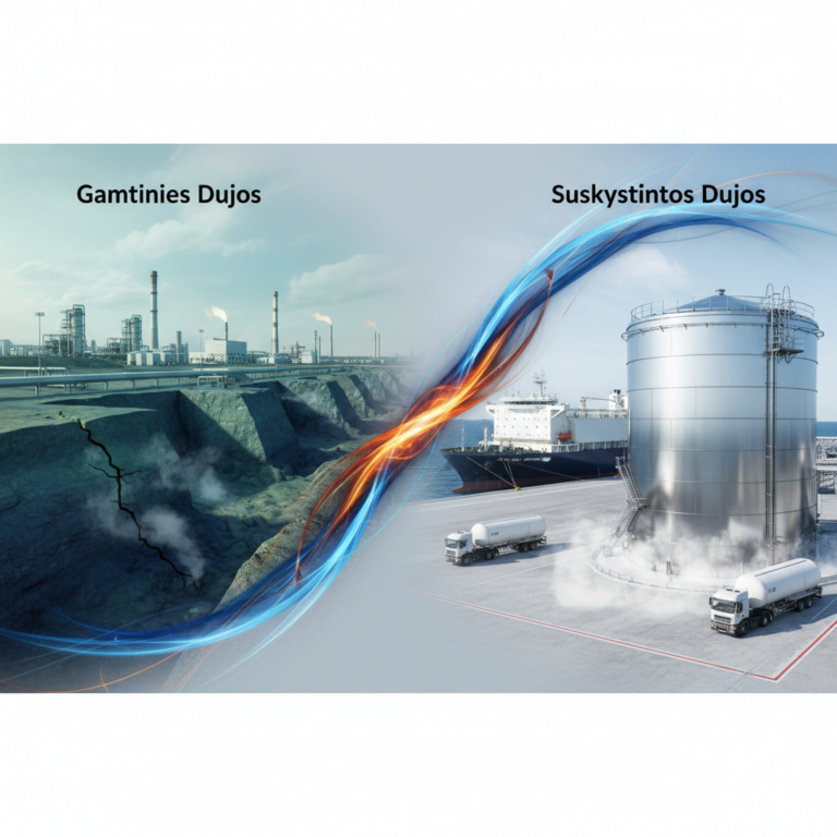 Gamtinės Dujos ir Suskystintos Dujos: Esminiai Skirtumai
