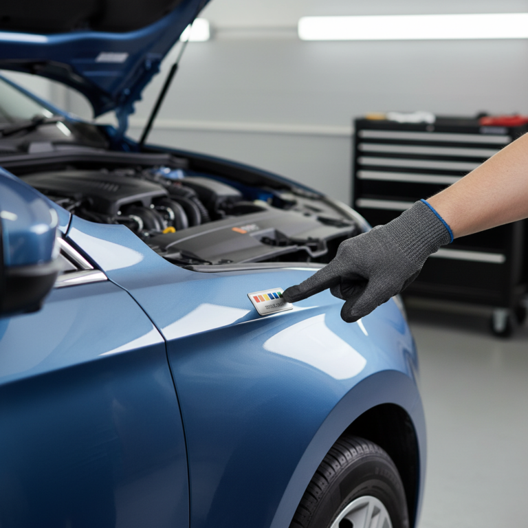 Kur Rasti Automobilio Spalvos Kodą: Išsamus Vadovas